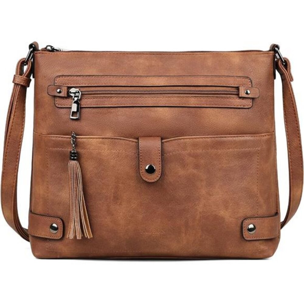 Large Crossbody Purses for Women Crossbody Bag, Designer Leather CrossBody Purse